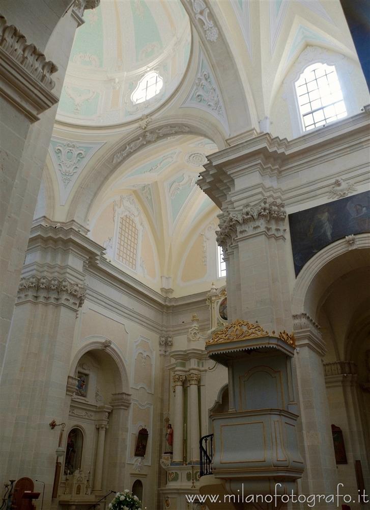 Uggiano La Chiesa (Lecce, Italy) - Detail of the interior of the Church of Santa Maria Maddalena